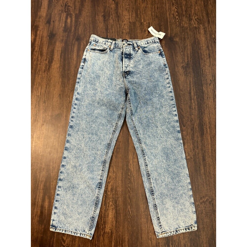 BDG Urban Outfitters Jeans Mens 30x27 Blue Denim Slim Fit Straight Button Fly